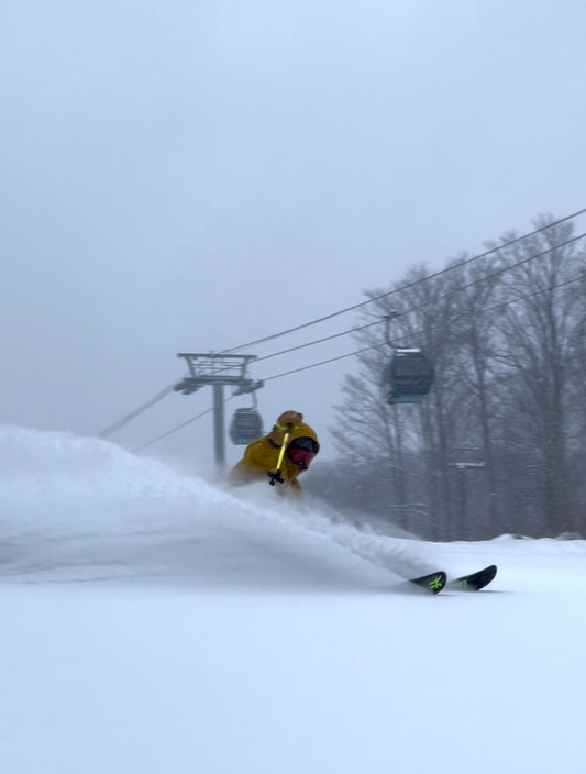 Seagreen, skiing, powder, New Hampshire, morning blend